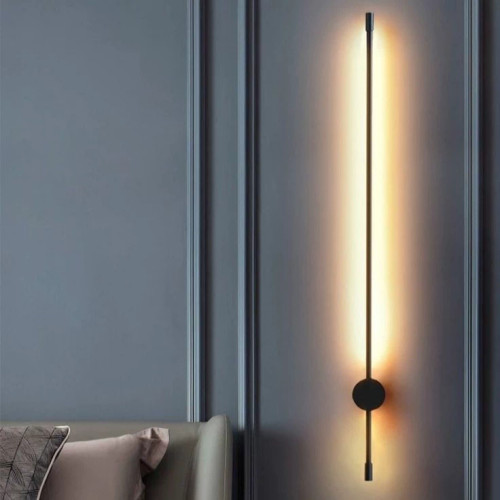 لوستر دیواری مدل دیوارکوب سیلور 100سانت